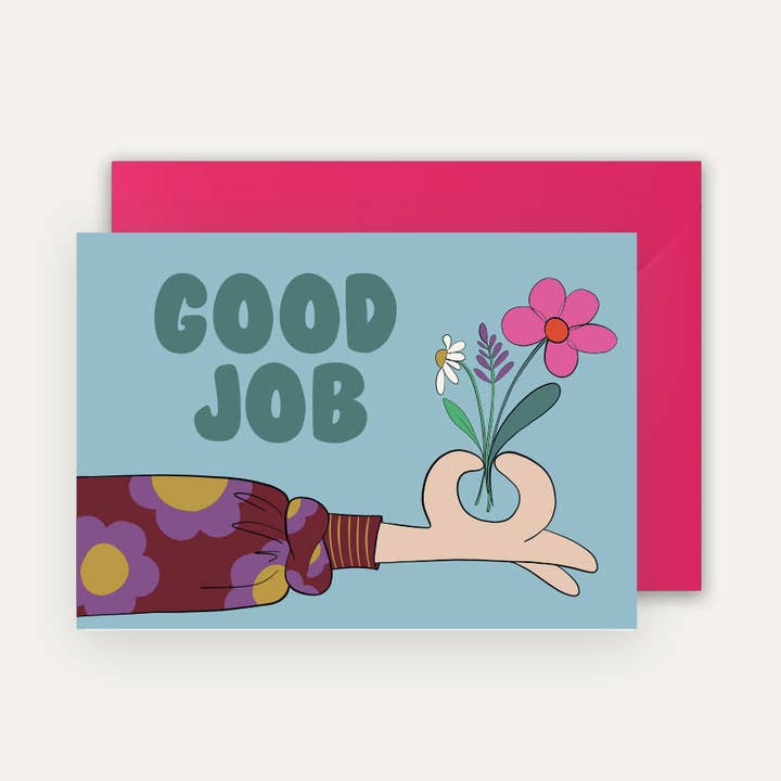 Mariisoré - Wholesale Congratulations Card - MAIN Card Good Job0