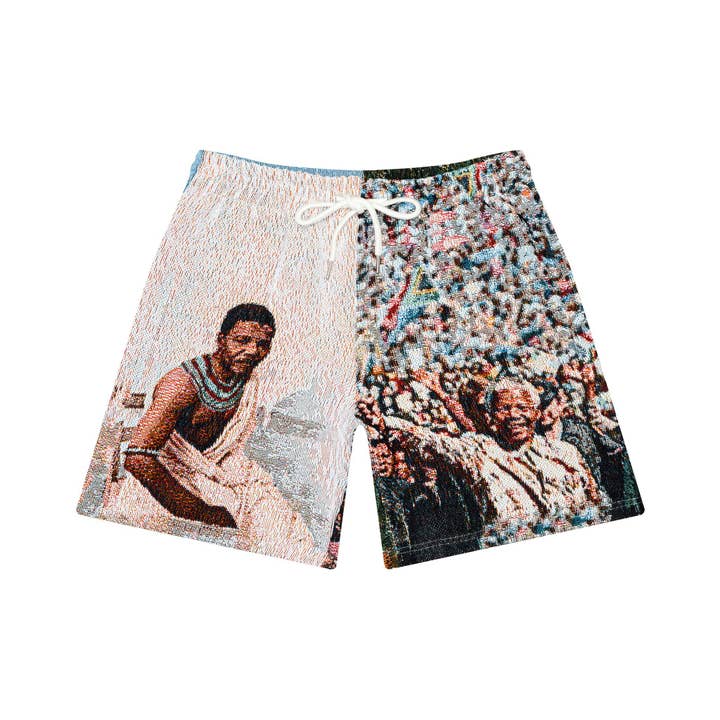 Royal Priesthood - Wholesale Shorts - Men's - Nelson Mandela Tapestry Shorts