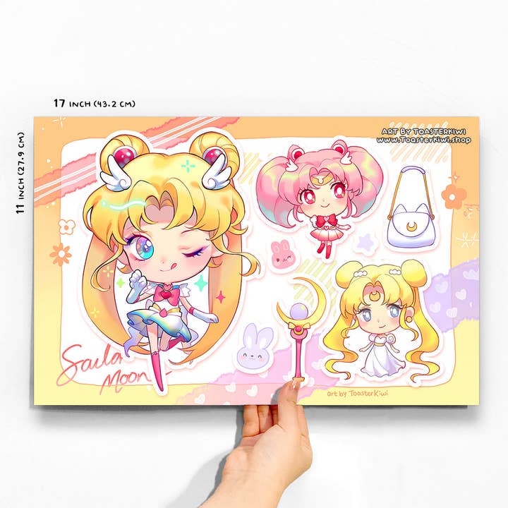 Sailor Moon Poster (11x17") for wholesale by ToasterKiwi