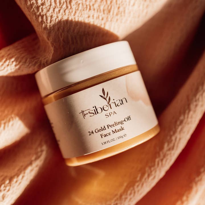 The Siberian Spa - Wholesale Skincare face mask - 24K Gold Peeling-Off Face Mask5