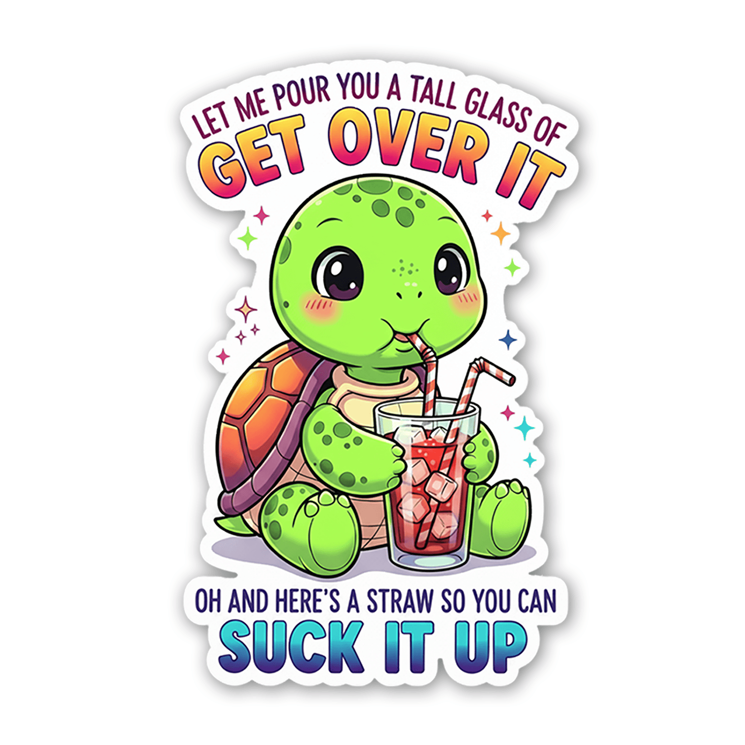 Sticker Atlas - Wholesale Sticker - Suck It Up Sticker0