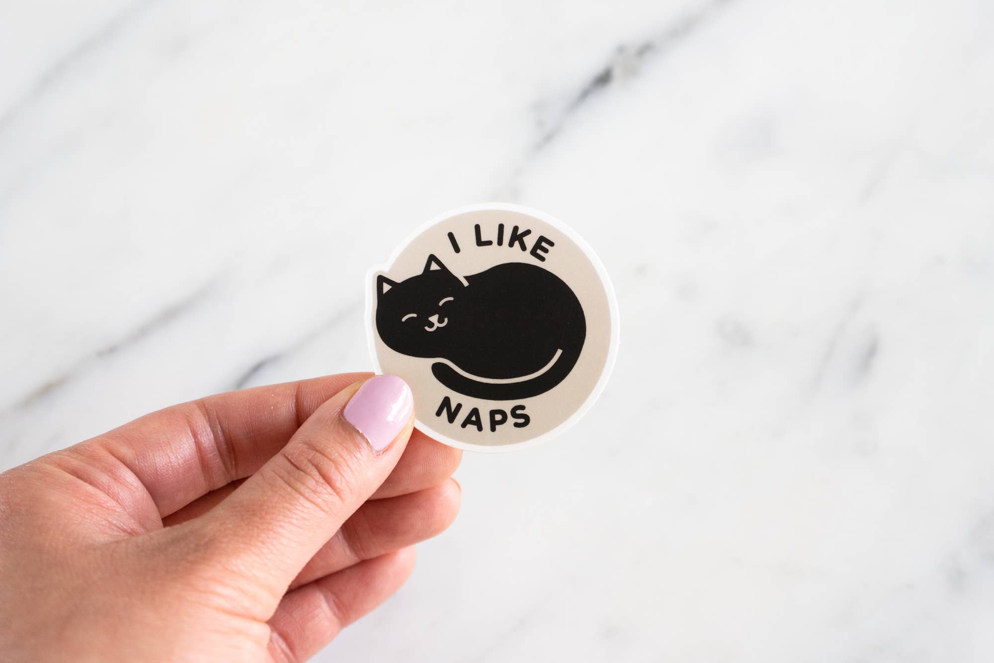 Everyday Olive - Vente Autocollant - Autocollants Black Cat2