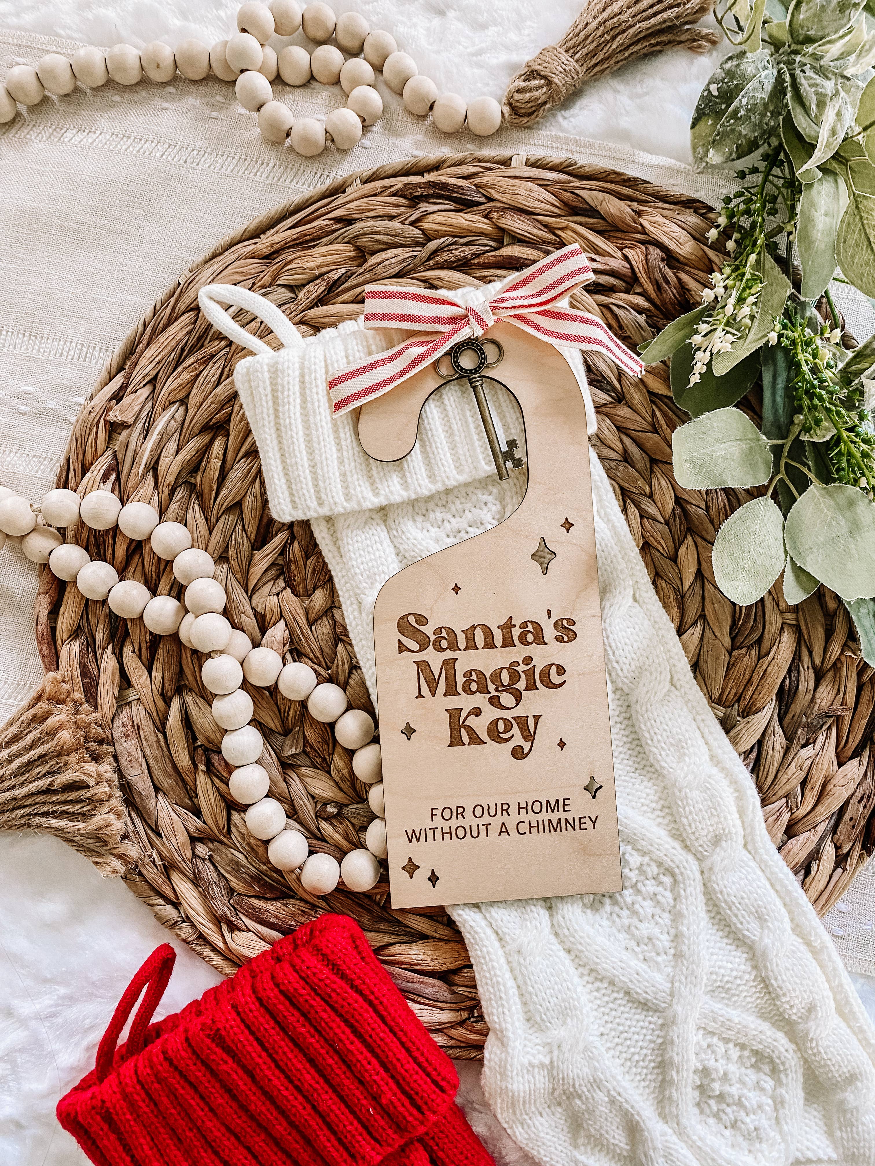 Claire and Bella - Wholesale Christmas Decoration - Kids & Baby - Santa’s Magic Key Door Hanger7