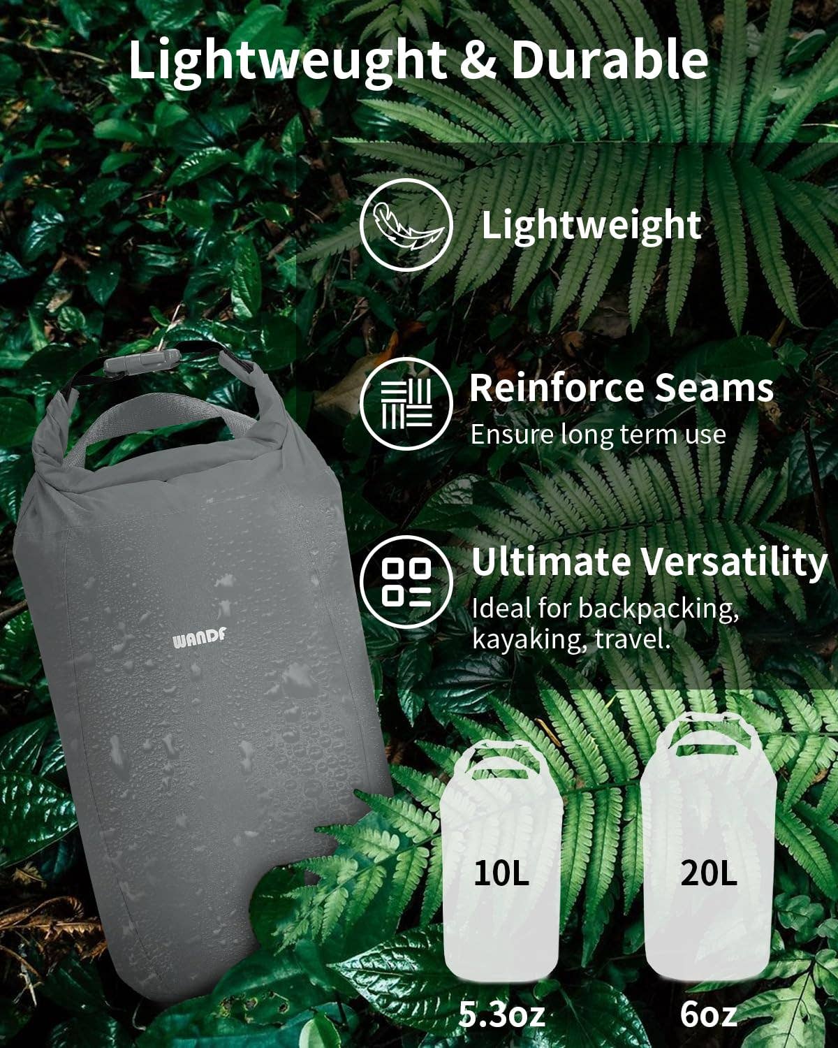 wandf – Großhandel Trockenbeutel – Kind & Baby – WANDF Ultraleichter Trockensack mit Rollverschluss44