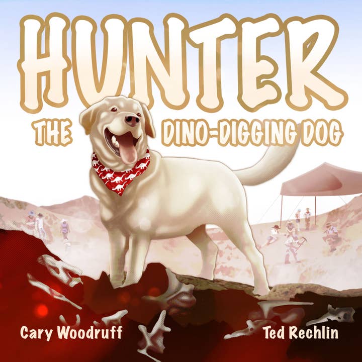 Hunter der Dino-Ausgrabungs-Hund für den Großhandel von Rextooth Studios