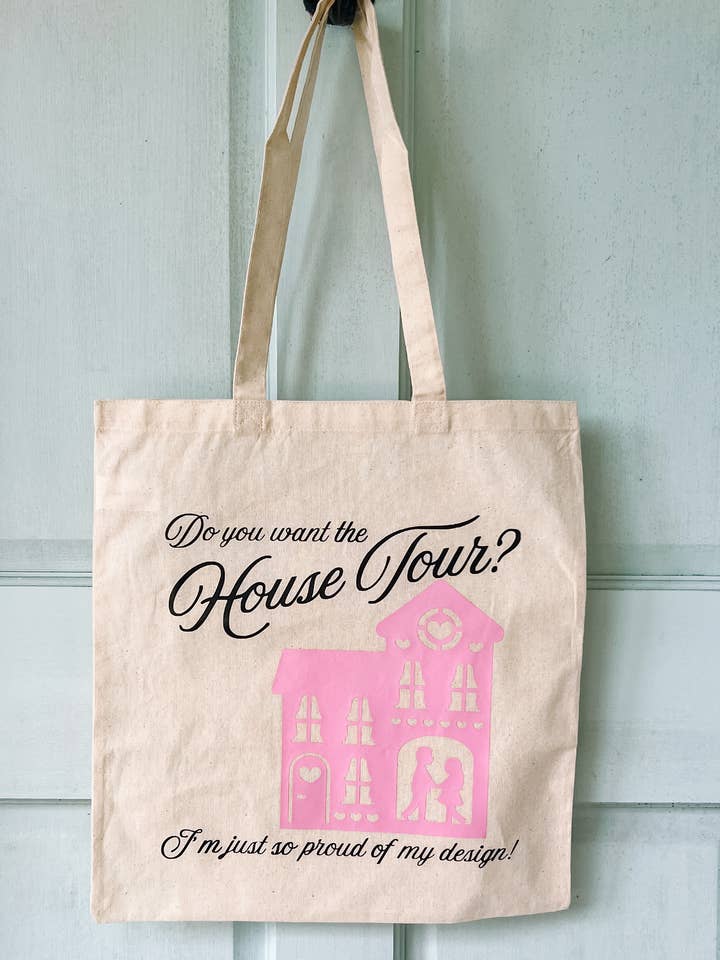 Bolsa de lona House Tour Sabrina Carpenter para venta al por mayor de Love Her Work