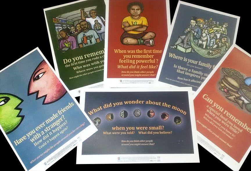 Ricardo Levins Morales Art Studio - Wholesale Poster - Curious City (Curiosity) Poster Pack of 6