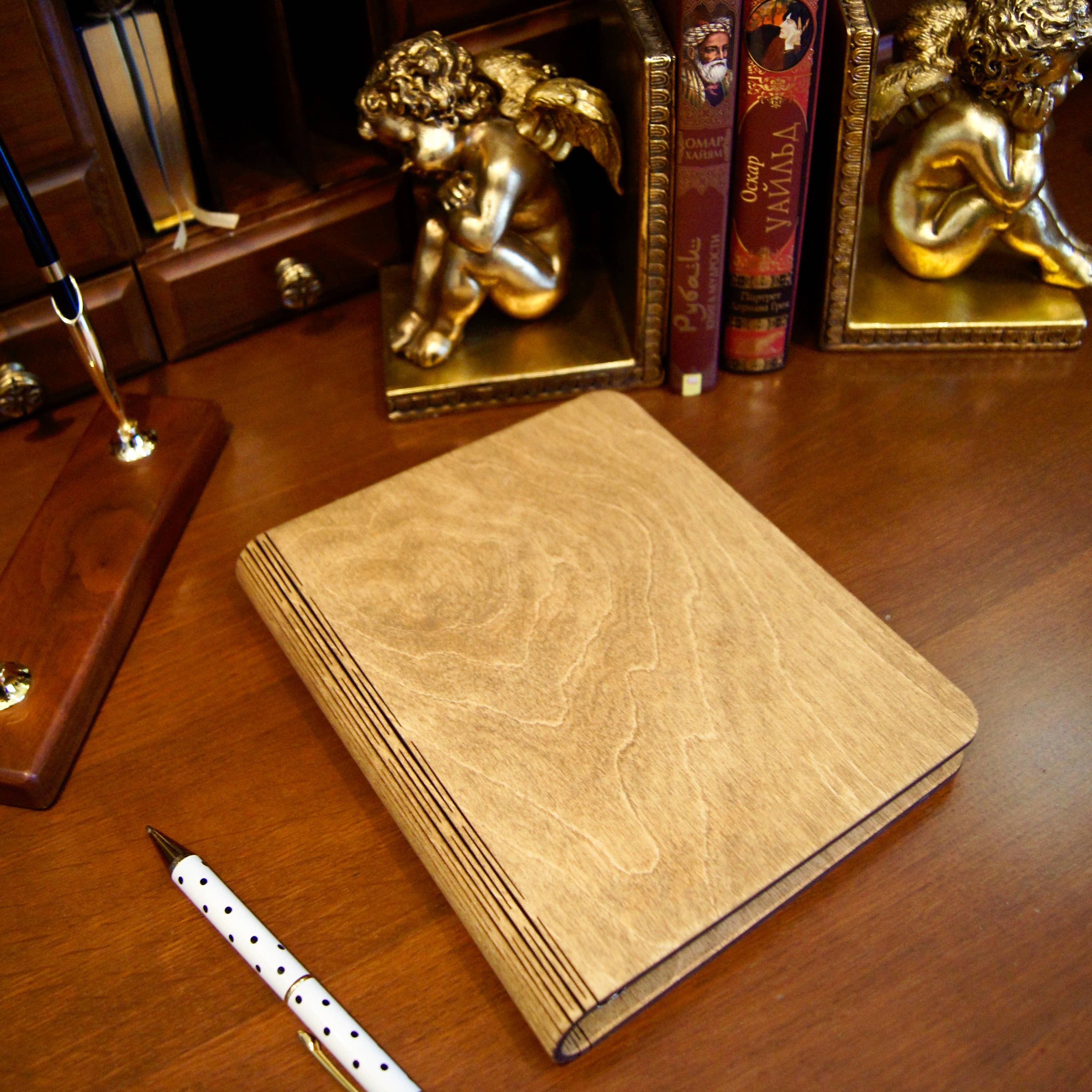 HARMANDI - Wholesale Notebook - Wooden notebook - lines3