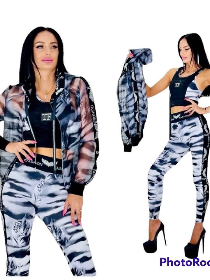 Tute sportive da donna Tigger per la vendita all'ingrosso da parte di phoenix fashion