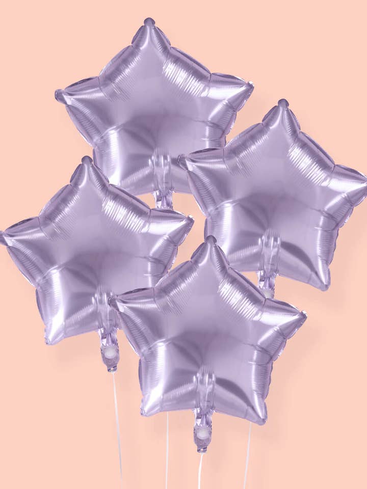Star Foil Balloons, Birthday Party Decor, Shower Supplies for wholesale by Petit Fetti