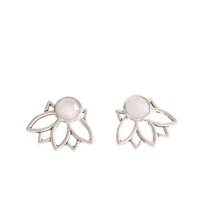 3-in-1 Lotus Ear Jackets for wholesale by Carolyn Hearn Designs