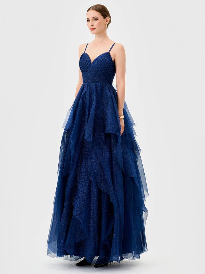 Bariano - Wholesale Gown – Women's - SOLENNE TIERED BALL GOWN B77D71L