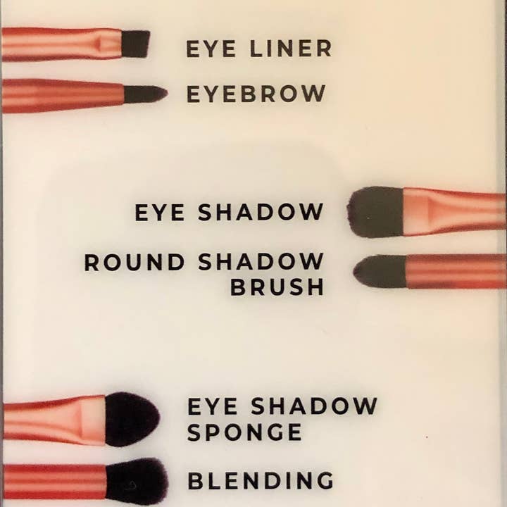 Lindo - Wholesale Makeup Brush Set - Lindo Eye Collection Dual-Ended Premium Makeup Brush Set1