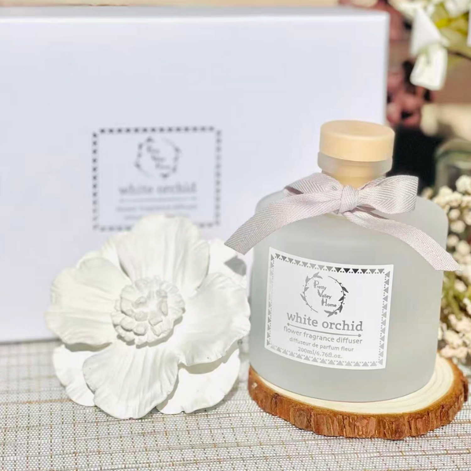 Pretty Valley Home – wholesale Reed diffuser – Diffuser Sets Gifts Ceramic Flower (2025)-Pretty Valley Home10