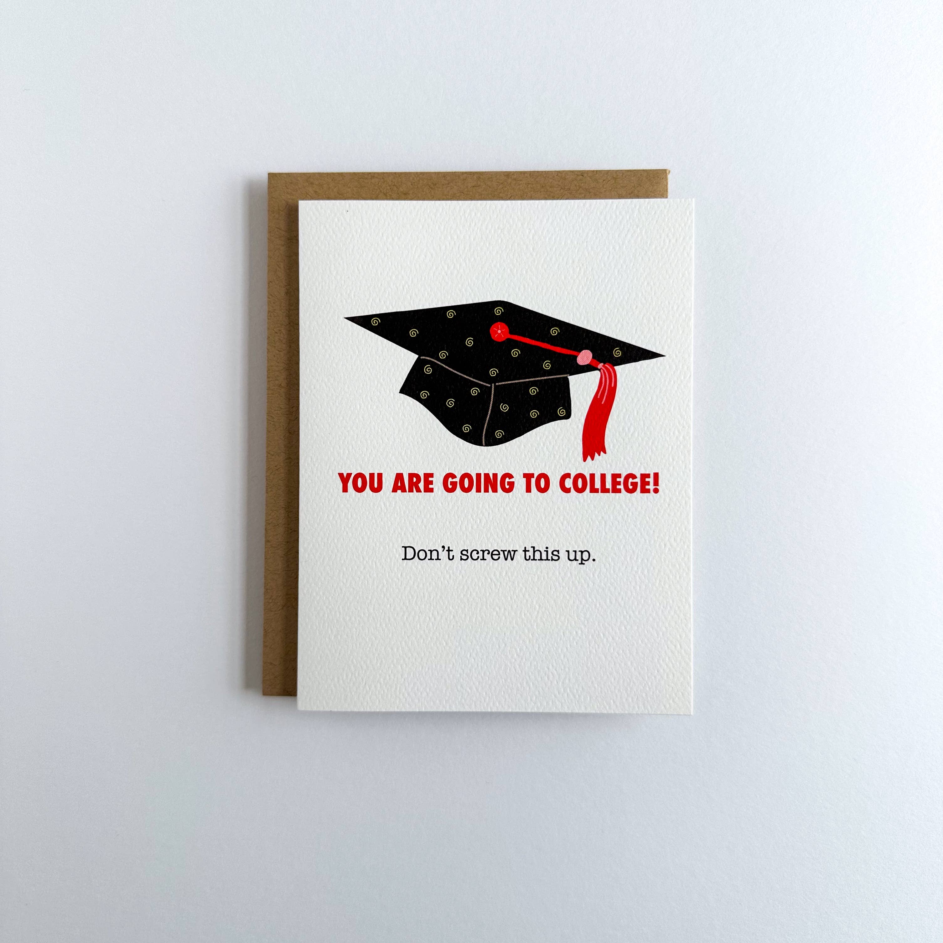Wild Card Creations - Wholesale Graduation Card - Don't Screw This Up Graduation1