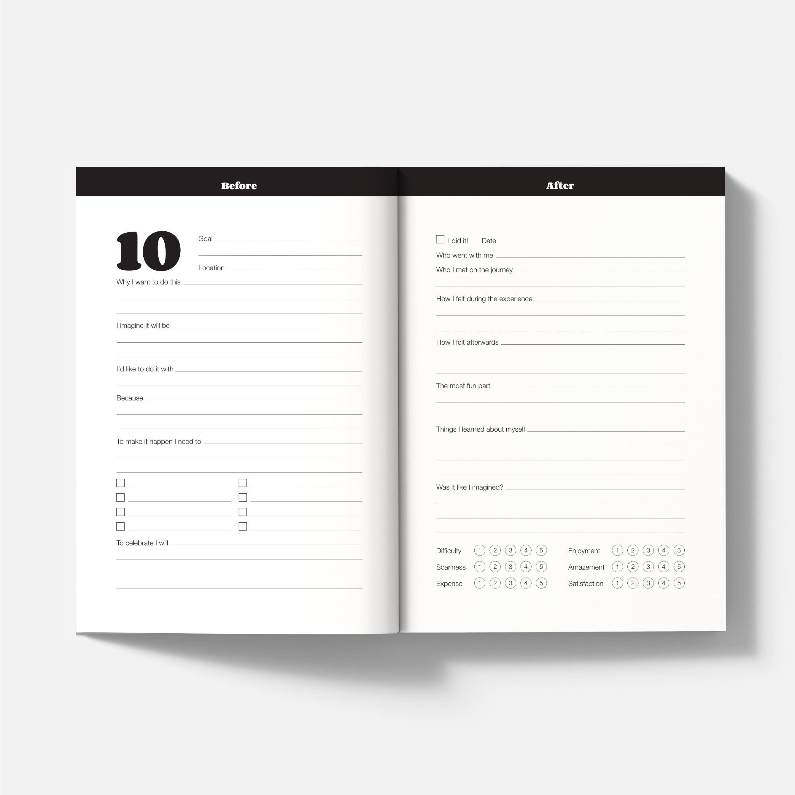 Nolki - Wholesale Planner - Undated A5 Planner | Planner | Diary - Bucket List2