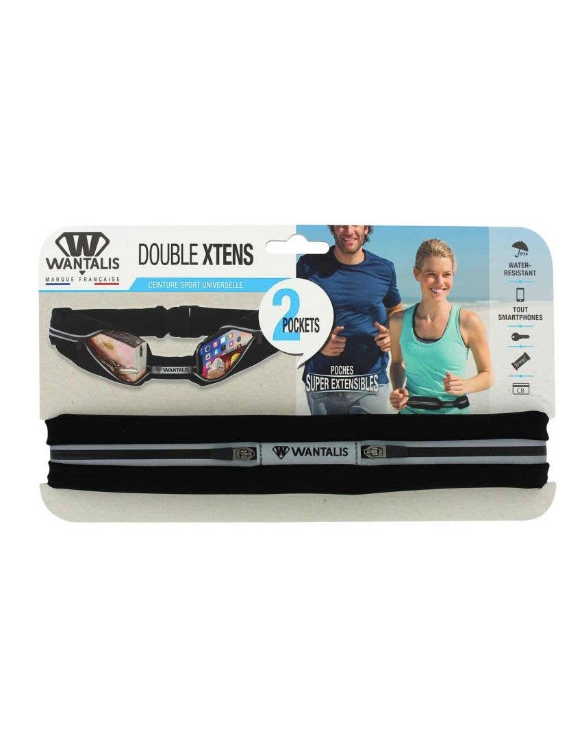 Negro Double Xtens - Cinturón De Running Negro de venta al por mayor en Faire7