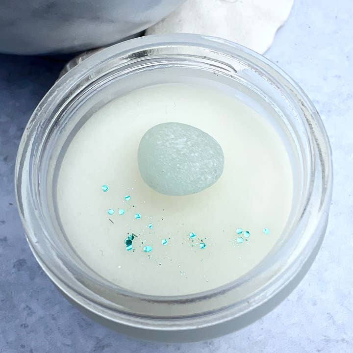 Fairyland Glade - Wholesale Body Scrub/Exfoliant - Sea Salt & Sea Glass Sea Glass Topped Sugar Scrub 2oz3