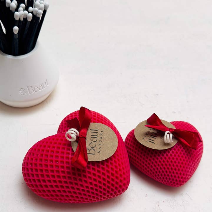 Heart Candle Gift Set for wholesale by Beaut natural