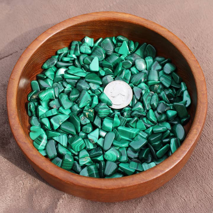 Different Branches - Wholesale Pendant/Charm Necklace - Malachite Gemstone Necklace with Crystal Meaning Cards4