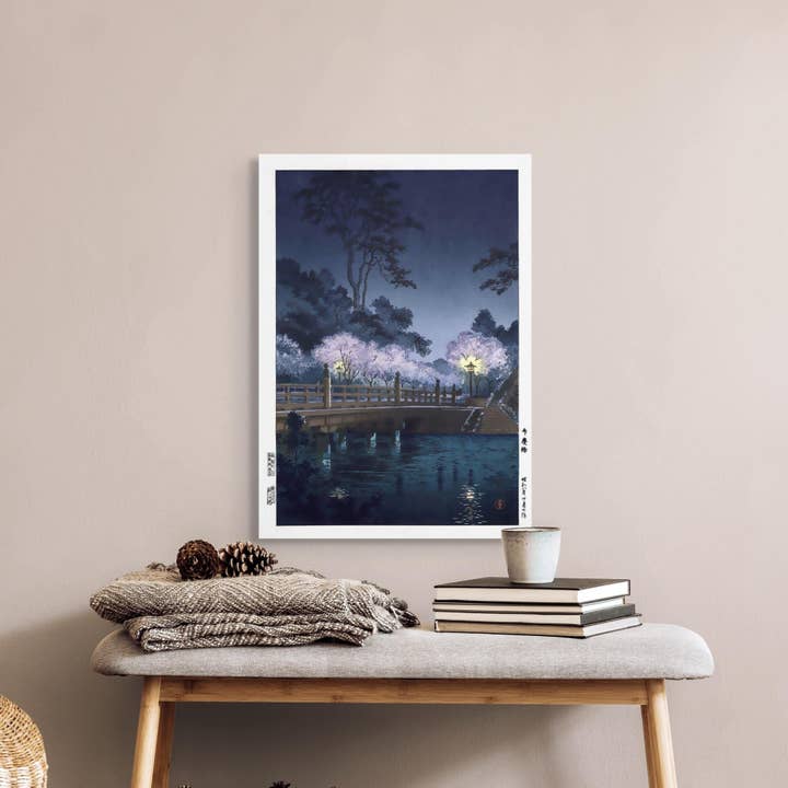 Benkei-Brücke 1933 Tsuchiya Koitsu Koitsu Japanisch für den Großhandel von Vintage Wall Graphics