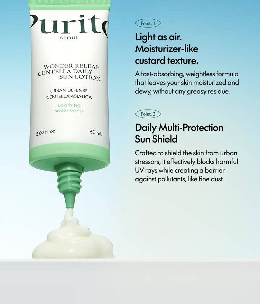 Beauty Goddess - Wholesale Sunscreen - Purito SEOUL Wonder Releaf Centella Daily Sun Lotion Set 5 pcs [5 pcs]3