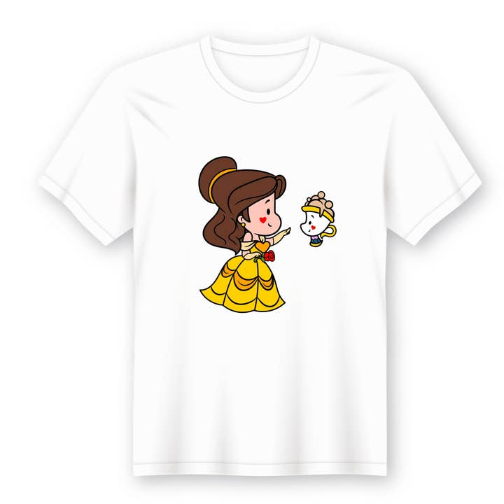 Camiseta en lata Princesa Bella para venta al por mayor de Bee my Gift