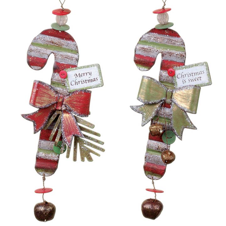 Candy Cane Ornament 2 Asst and other Purchase Wholesale unbreakable christmas ornaments. Free Returns & Net 60 Terms on Faire trending on Faire.