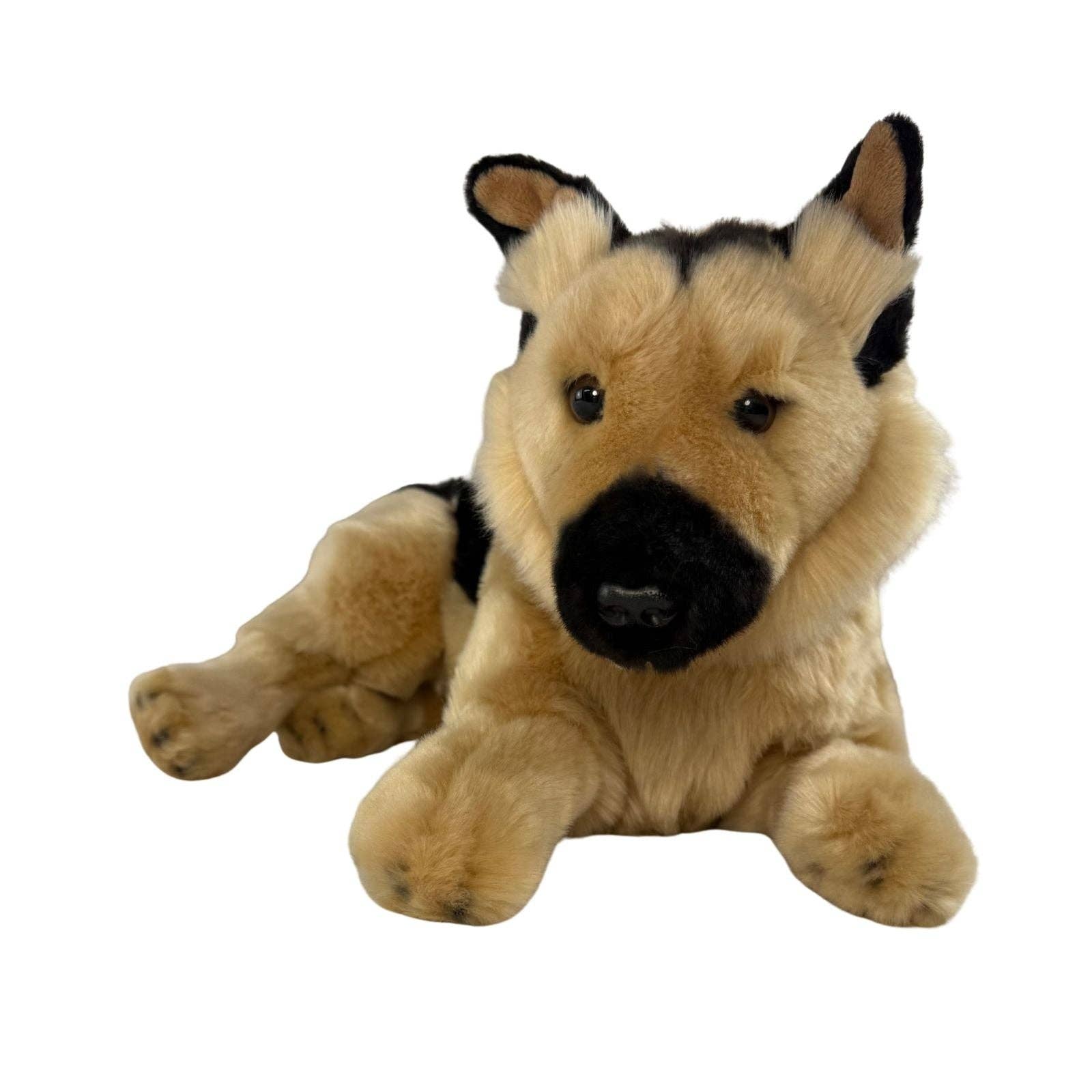 Bocchetta Plush Toys - Wholesale Stuffed/Plush Toy - Kids & Baby - King - German Shepherd - 40cm lying2