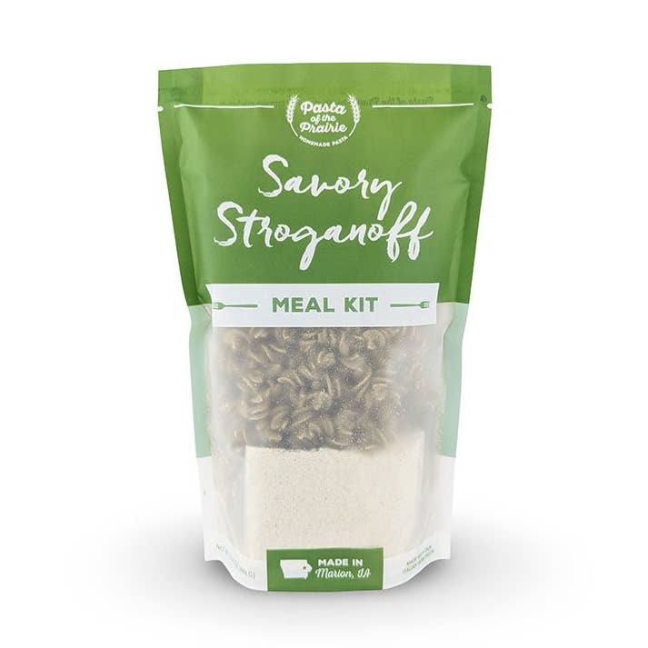 Savory Stroganoff Meal Kit w/Italian Herb Pasta for wholesale by Pasta of the Prairie