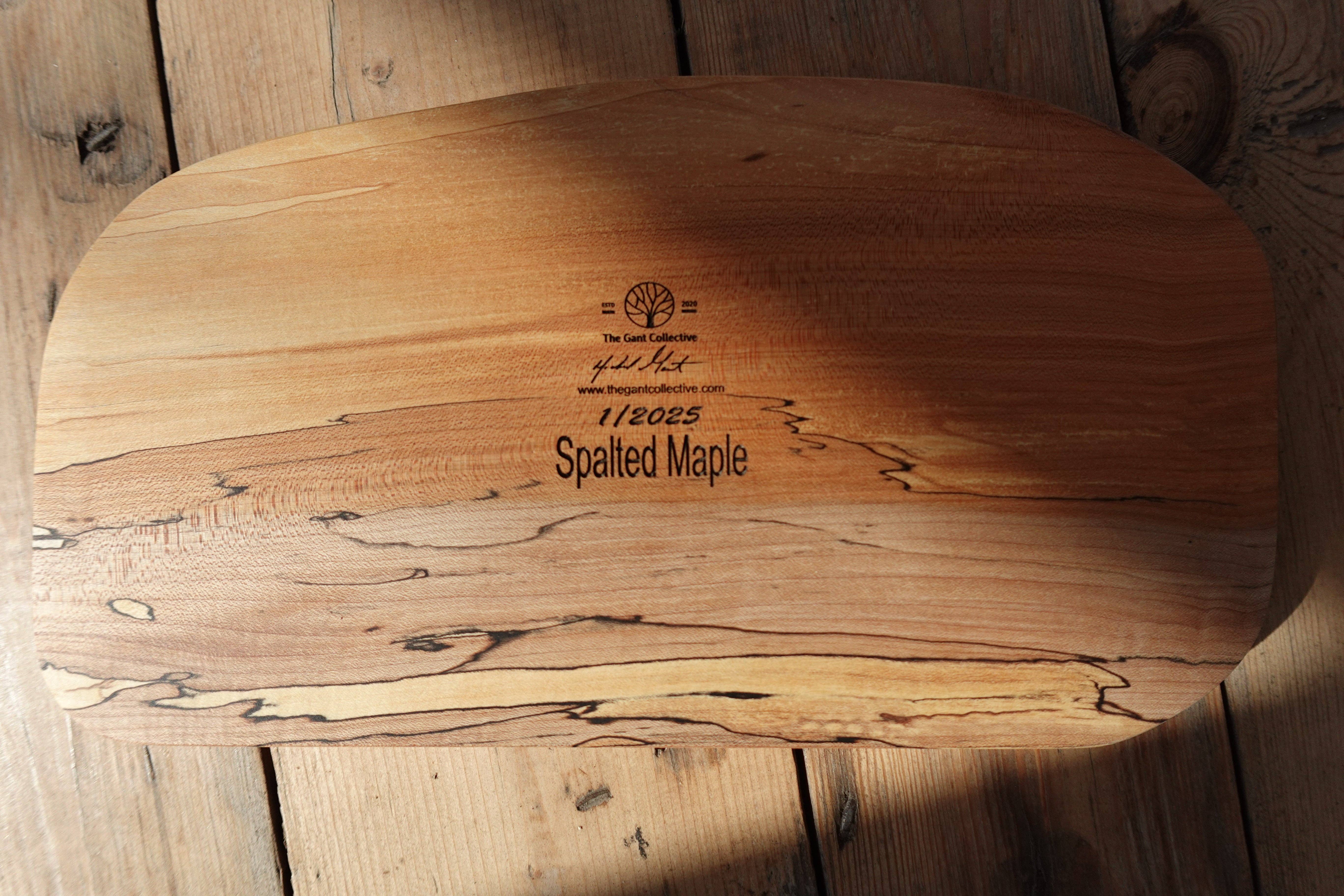 The Gant Collective - Wholesale Serving Tray - Indiana Spalted Maple Serving Tray2