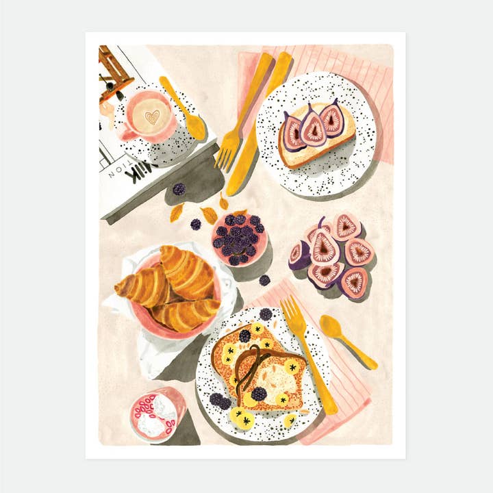 Brunch-Kunstdruck für den Großhandel von ALL THE WAYS TO SAY - Europe