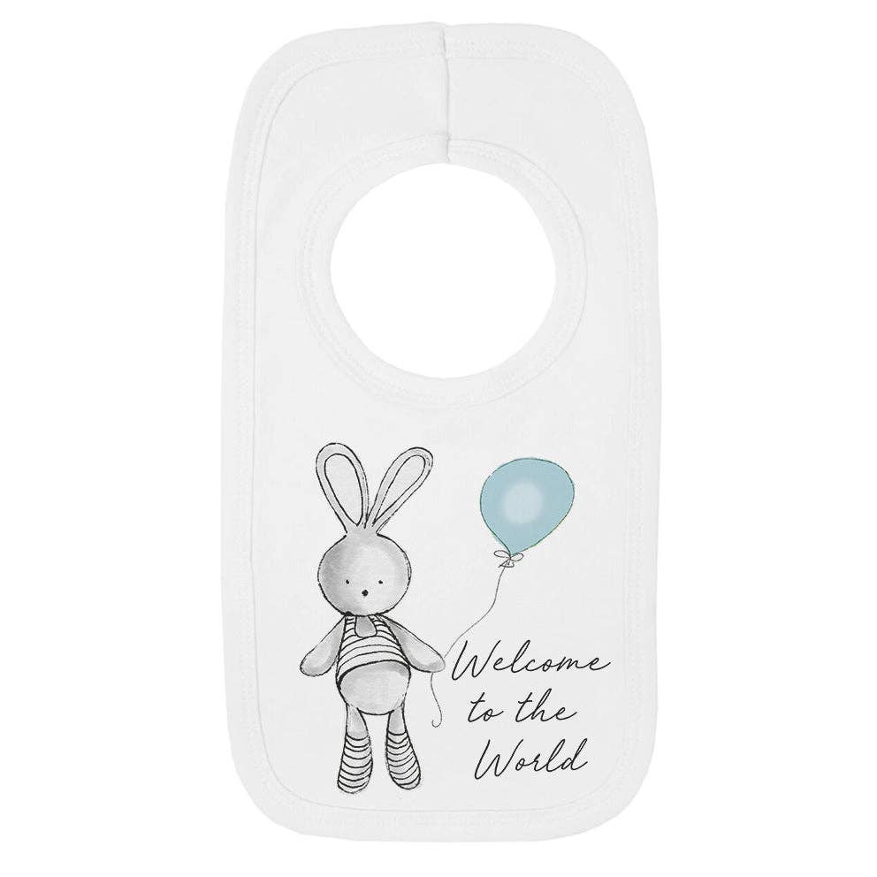 Jola Designs – wholesale Bib – Baby – Welcome Balloon Baby Bib1