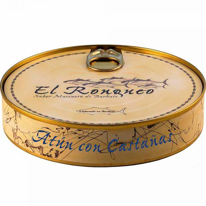 El Ronqueo - Wholesale Tinned Fish - Tuna Belly with Chestnuts in Olive Oil2
