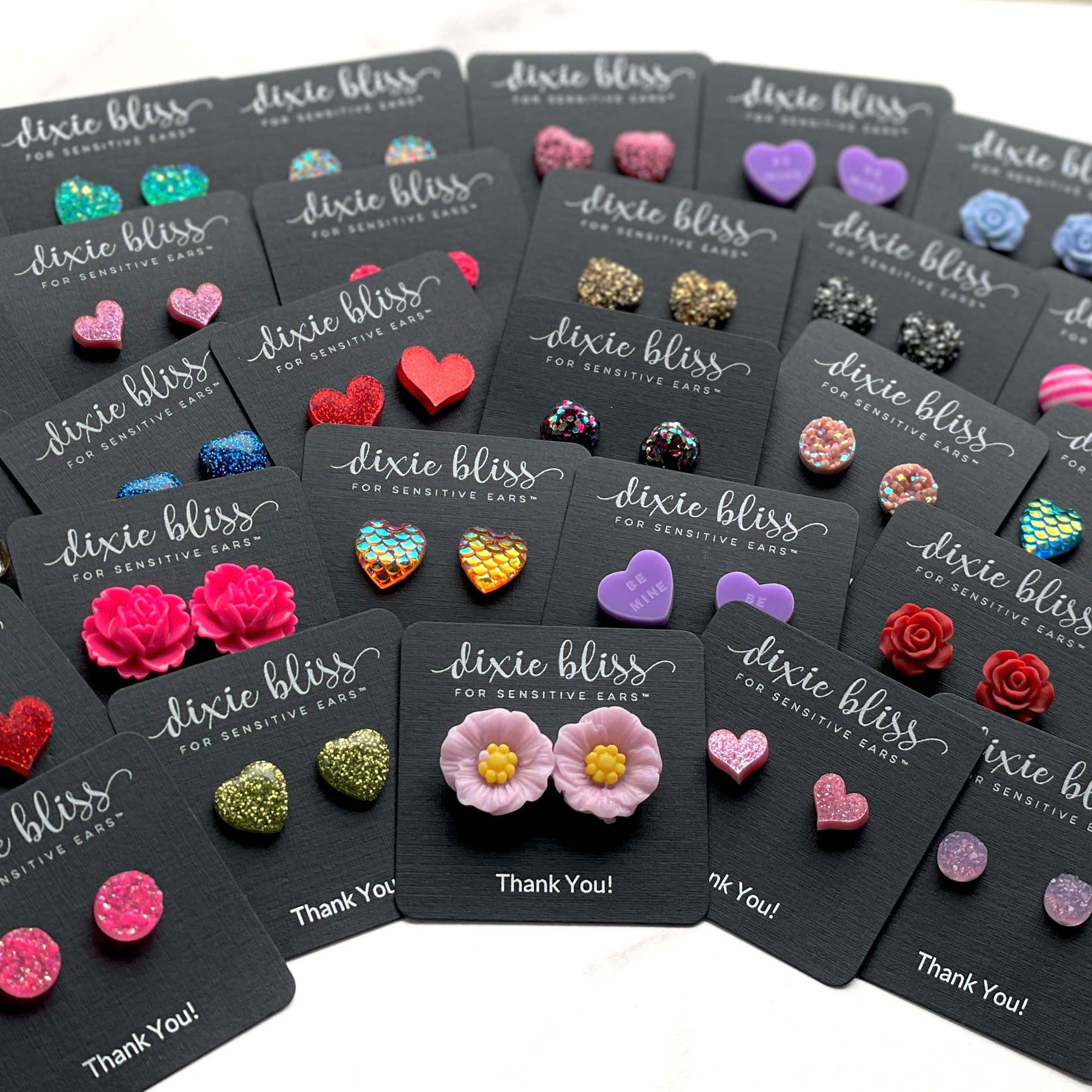 Dixie Bliss - Wholesale Stud/Post Earrings - Valentines PROMO stud earring pack- freebies, gifts1