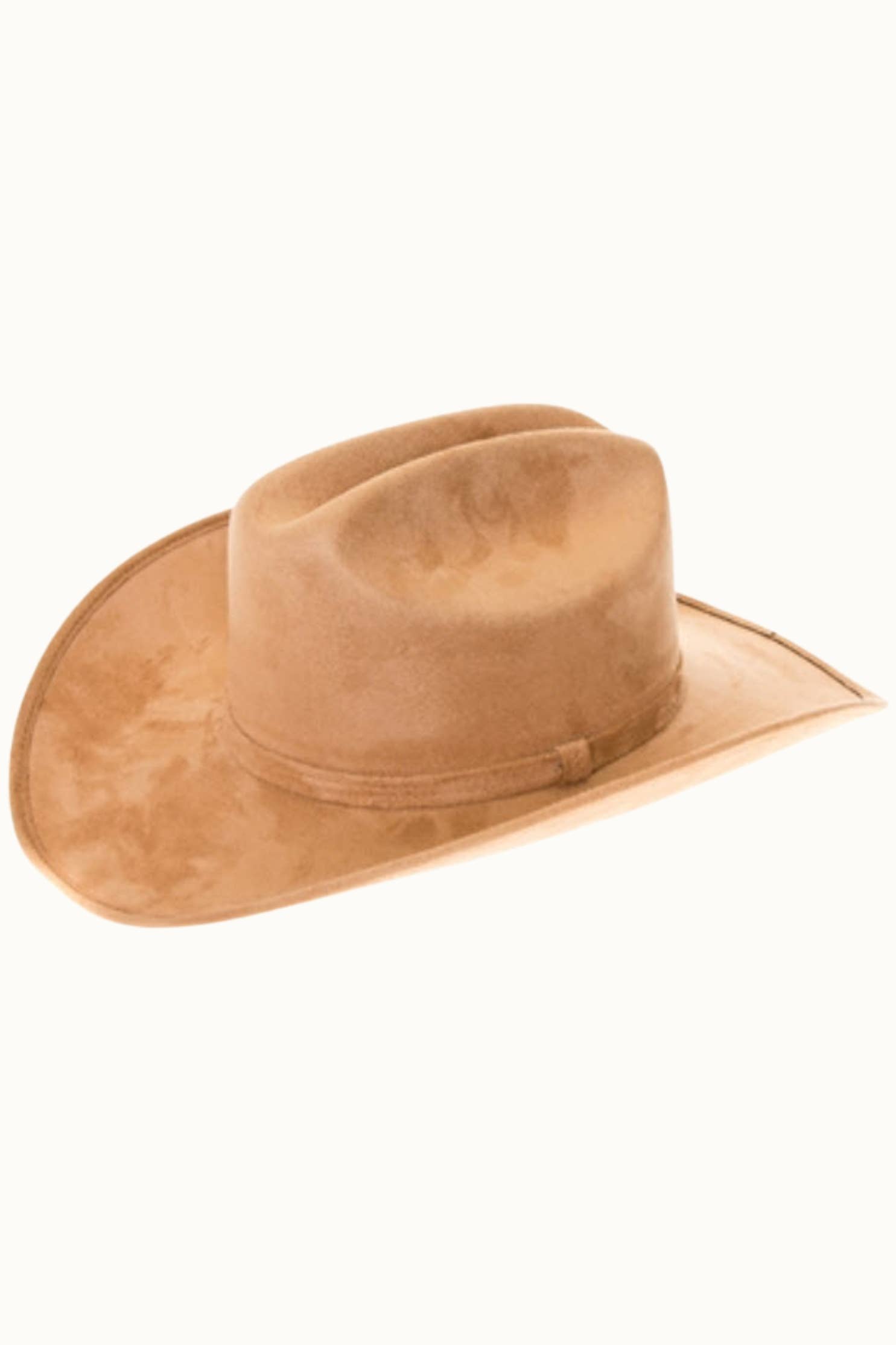Olive & Pique - Wholesale Cowboy Hat - Women's - Premium Vegan Faux Suede Cattleman Cowboy Hat, Unisex2