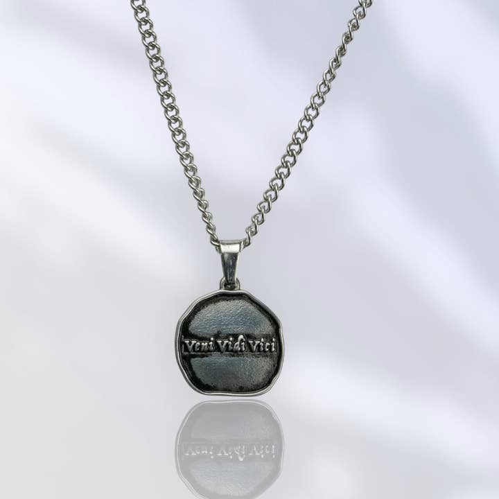 SAVAGE TACTICIANS - Wholesale Pendant/Charm Necklace - Veni Vidi Vici Pendant & Chain5