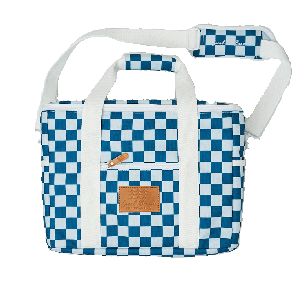 Local Beach - Wholesale Cooler/Cooler Bag - Packable Checker Cooler Bag0
