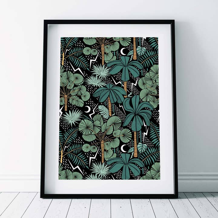 Kunstdruk/ Patroon/Tropical Storm voor wholesale door Freya's Prints