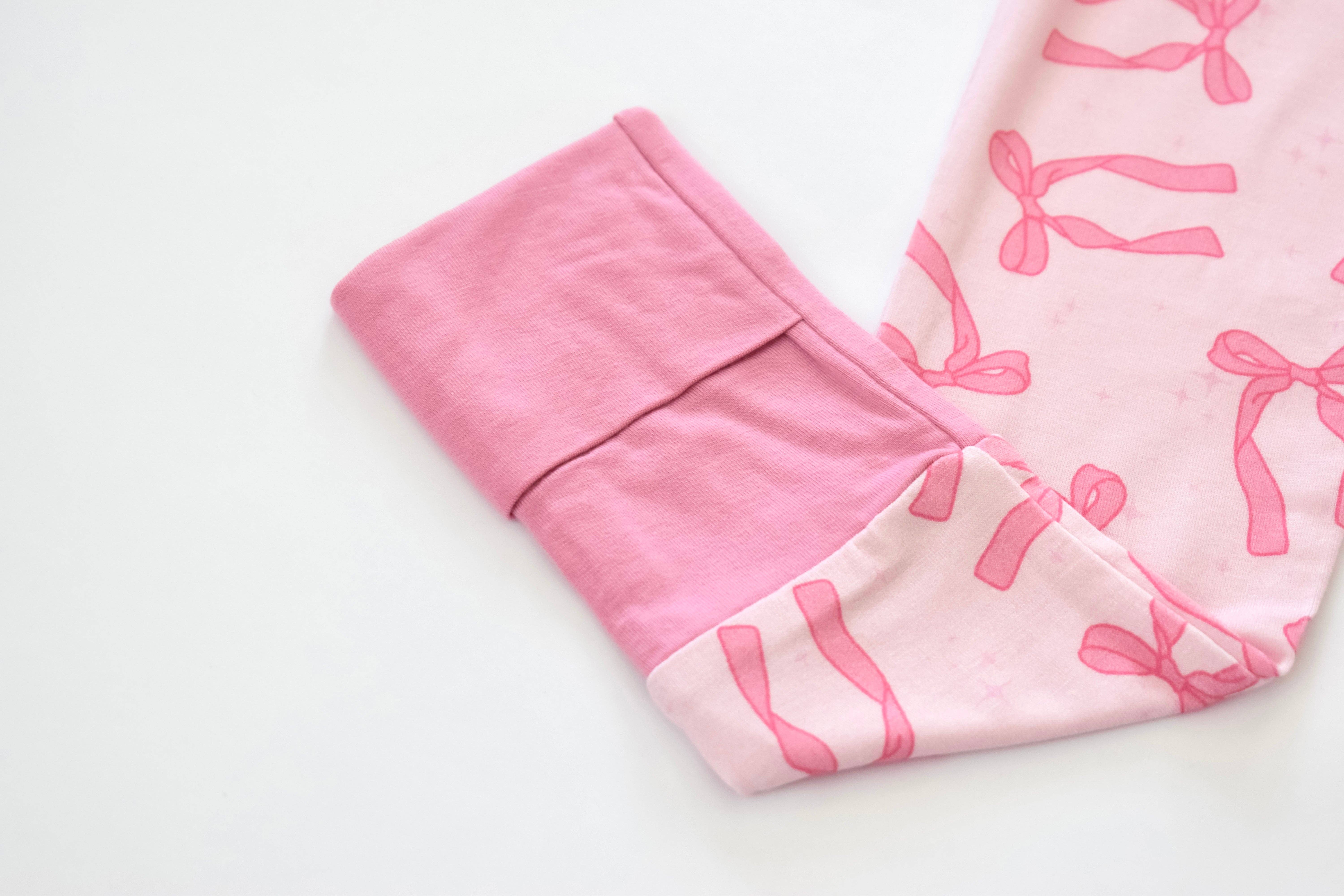 Simply Snugs - Wholesale Sleepsuit - Baby - Pretty in Bows Convertible Zippy Pajama4