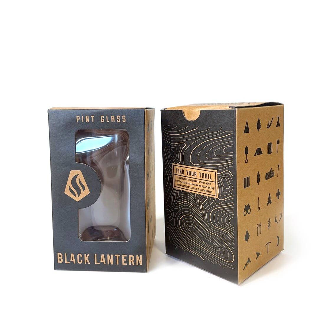 Black Lantern - Wholesale Beer Glass/Mug - Vintage Airplane Diagram Pint Glasses2