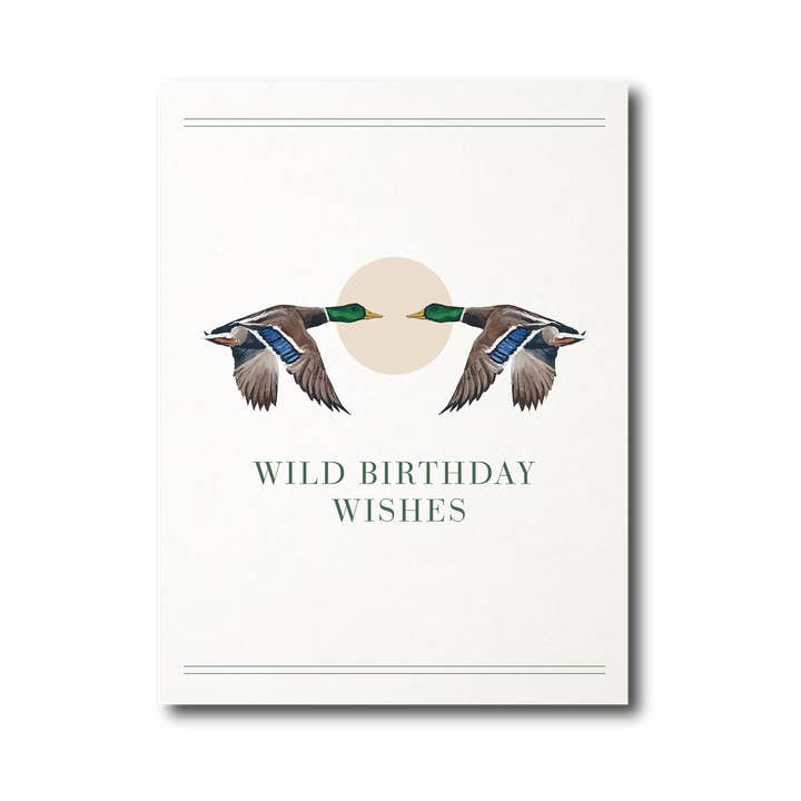 Mallard Wild Birthday Wishes for wholesale by Mads Studio & Co.