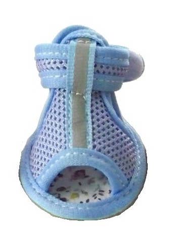 Reflecterende sandalen voor honden van mesh voor wholesale door Alldogboots