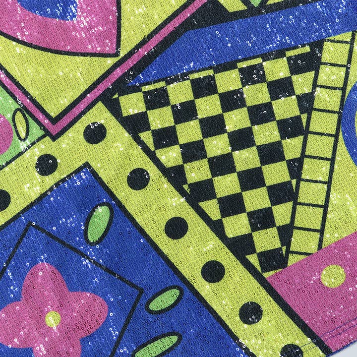 MB Fashion Wholesale - Wholesale Dress - Women's - MB FASHION SEQUIN MINI SHIRT LOOSE DRESS 9984LY38