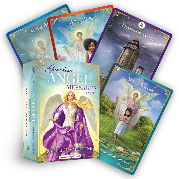 Guardian Angel Messages Tarot Cards Hay House for wholesale by Cardshouse