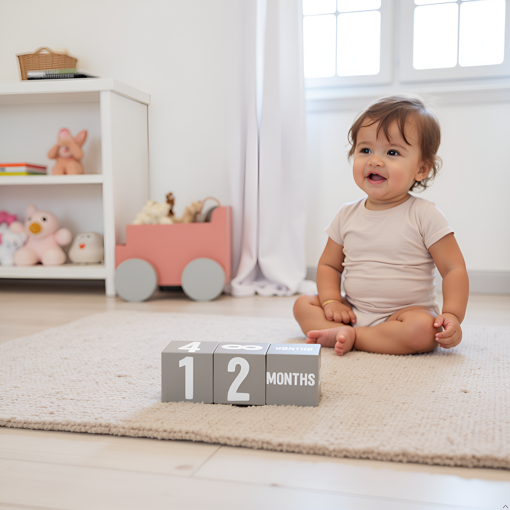 Kate & Milo - Vente Cube pour événement et souvenir – enfant et bébé - Blocs d'âge en bois pour photos étapes6