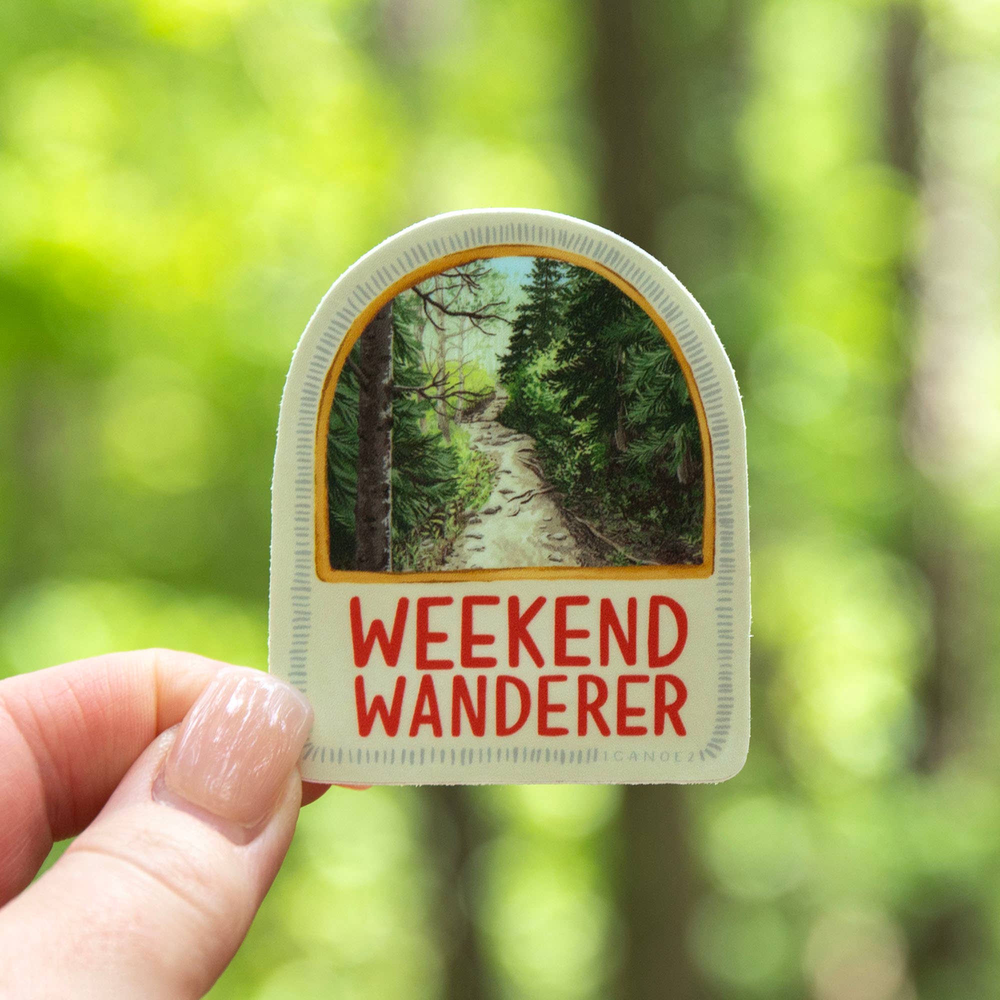 1canoe2 | One Canoe Two Paper Co. – wholesale Sticker – Weekend Wanderer Decal Sticker0