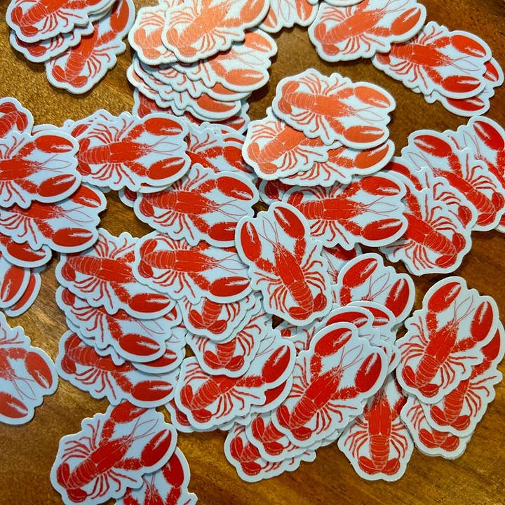 Axle Rose Co - Wholesale Sticker - Little Lobster sticker4