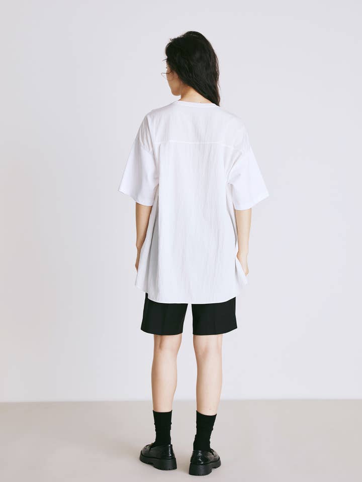 'Escape' Patchwork Tee for wholesale by Urlazh