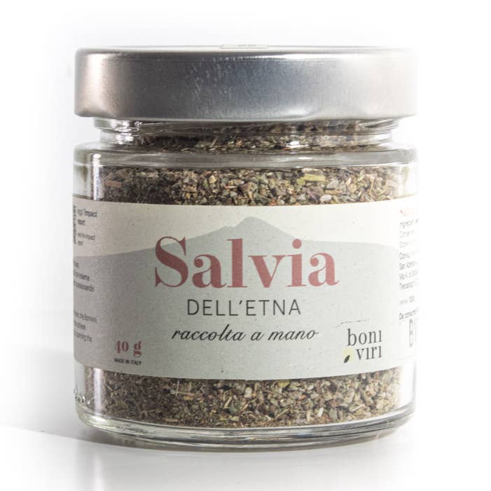 Boniviri BCorp - Wholesale Dried Spice - Dried sage grown on the slopes of Mount Etna (Sicily)0